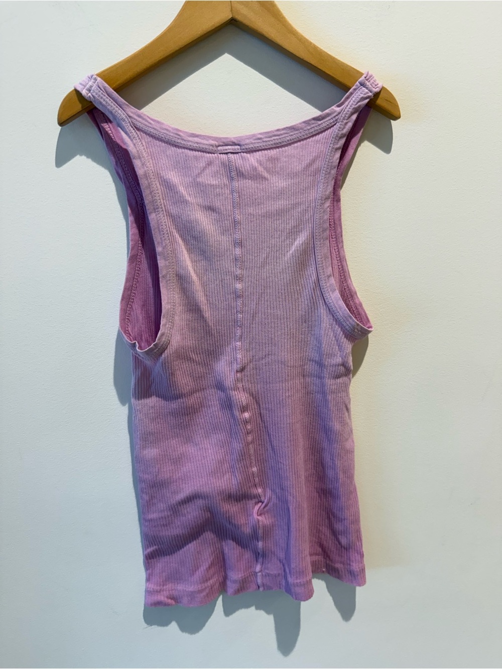 Re/Done X Hanes Colorful Ribbed Tank size X-Small - Picture 6 of 6